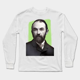 English Novelist Thomas Hardy illustration Long Sleeve T-Shirt